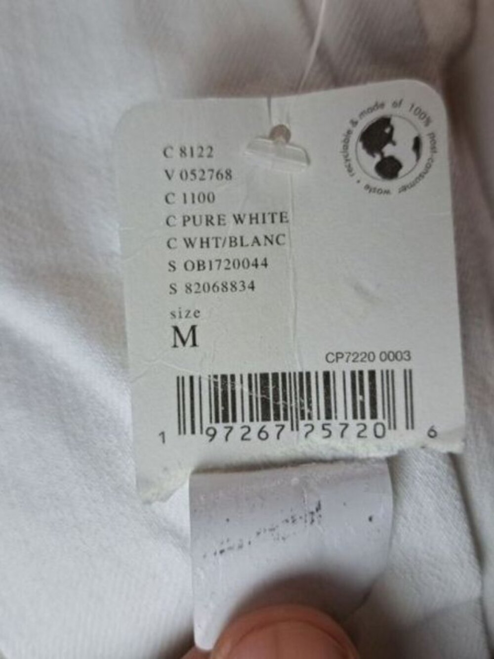 Crisp White Short-Sleeve Zip-Front Jumpsuit - Picture 3 of 3